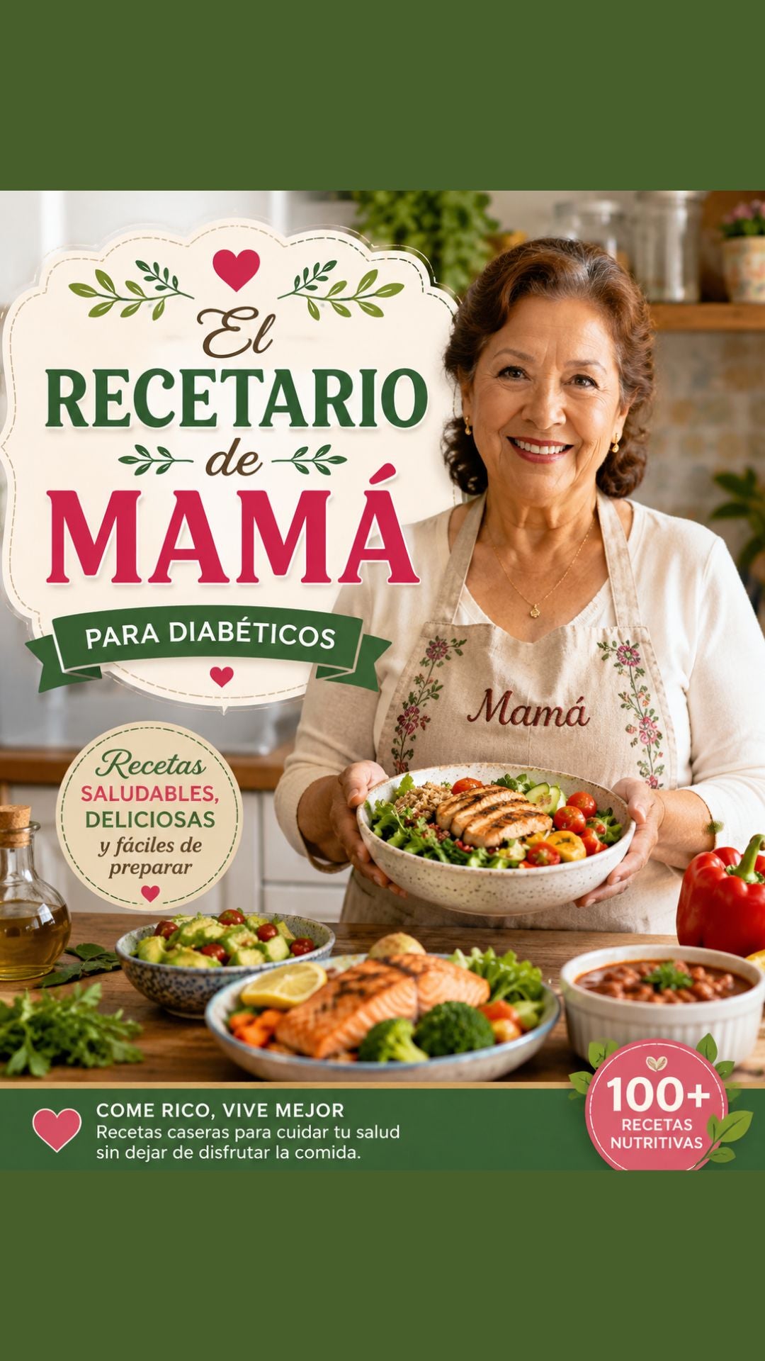 Come Rico, Vive Mejor: El Recetario de Mamá para Diabéticos